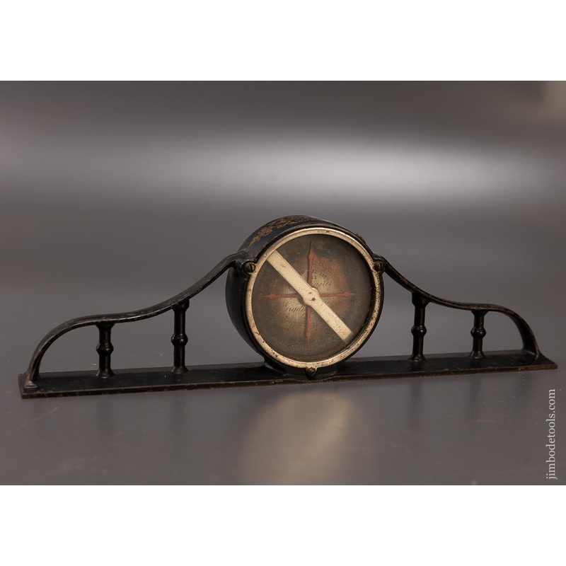 Spectacular MELLICK PATENT Inclinometer with Good Pinstriping — 109297