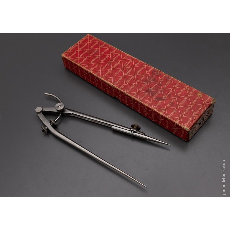 STARRETT No. 92-9 Heavy Duty Pencil Dividers Mint in Box – 100814