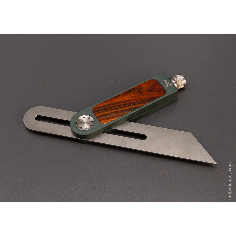 Stunning BLUE SPRUCE TOOL WORKS 8 Inch Bevel Square Mint – 109627
