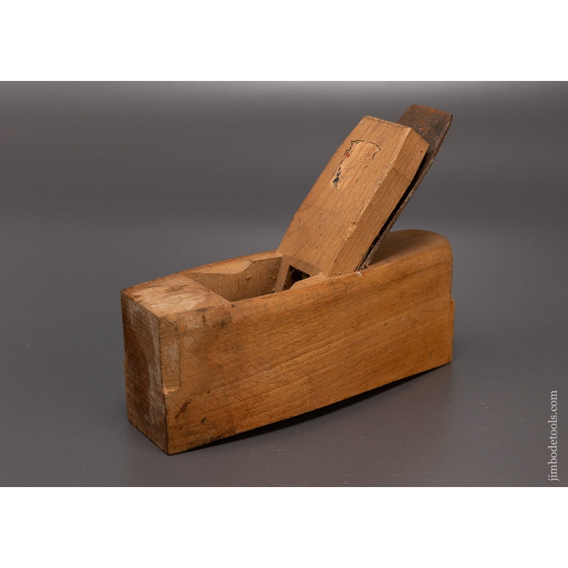 Rare Concave Beech Compass Plane MASTER – 110354