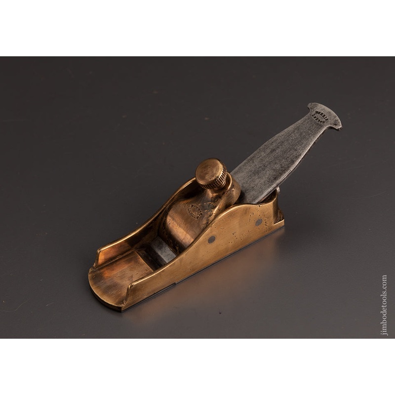 Rare & Fine NORRIS No. 31 Gunmetal Thumb Plane — EXCELSIOR 102995