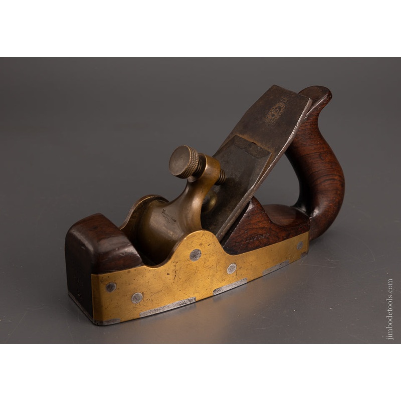 Rare & Fine SPIERS No. 27 Gunmetal & Rosewood Dovetailed Smooth Plane – EXCELSIOR 104987