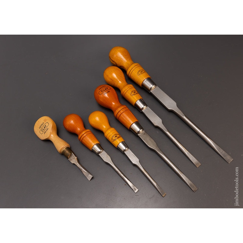 Set of 6 Cabinet Makers Screwdrivers – 109928
