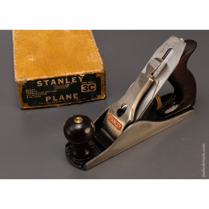 STANLEY No. 3C Smooth Plane Mint in Box – 110134