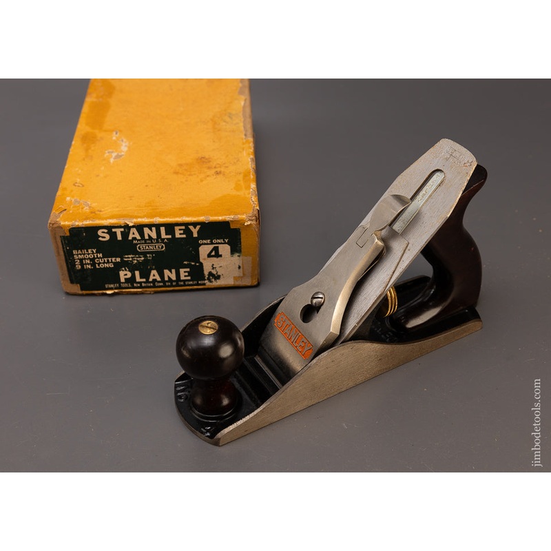 STANLEY No. 4 Smooth Plane Mint in Box – 110133