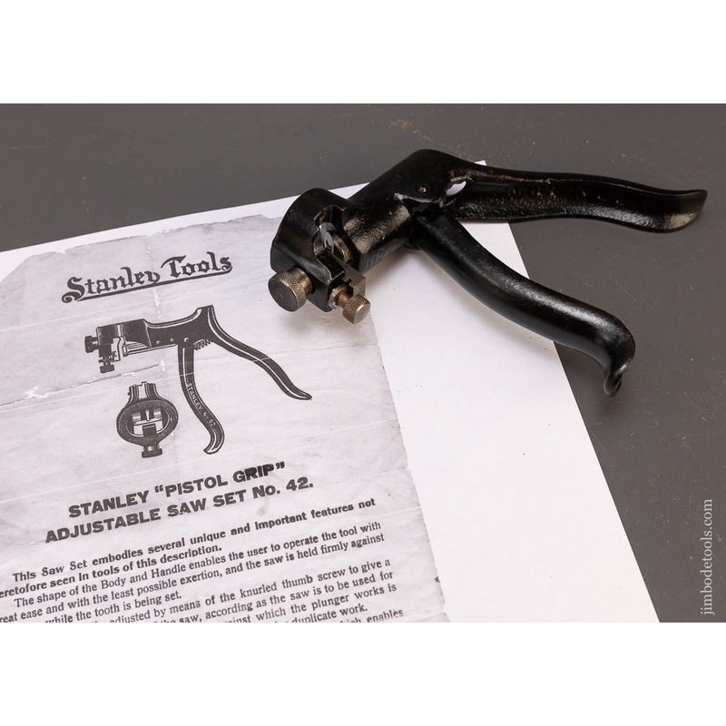 STANLEY No. 42x Saw Set – 110171