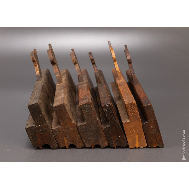 Working Graduated Set of 6 Side Bead Moulding Plane – 110382