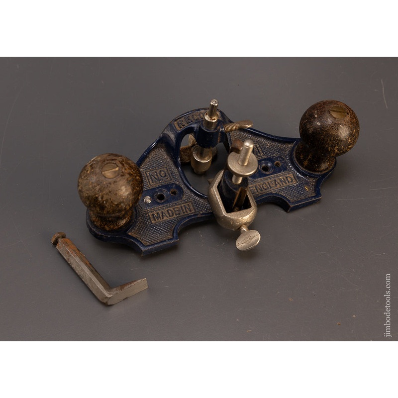 RECORD No. 071 Router Plane with Fence & 2 Cutters – 110242
