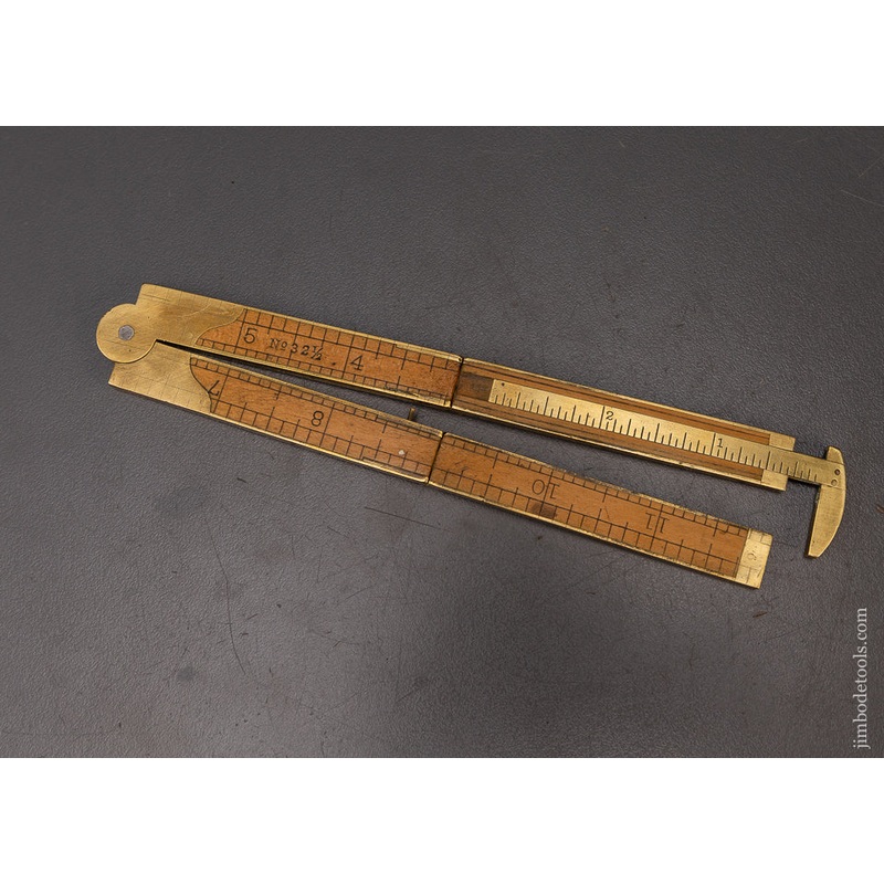 STANLEY No. 32 1/2 Boxwood Caliper Rule – 109992