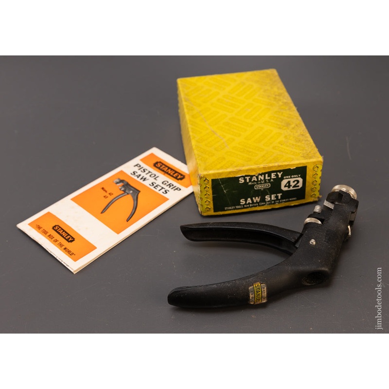 STANLEY No. 42 Sawset Mint in Box – 110101