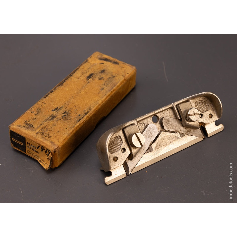 STANLEY No. 70 Side Rabbet Plane Mint in Box – 110362