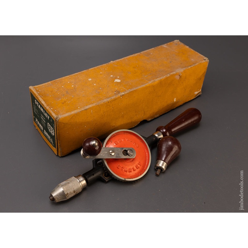 STANLEY No. 803 Hand Drill Near Mint in Box – 110288