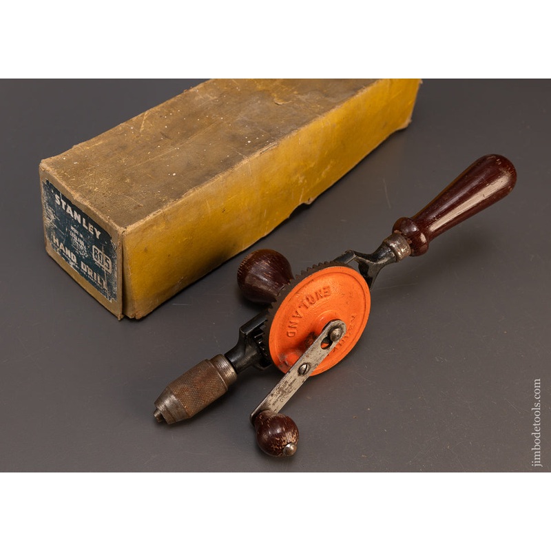 STANLEY No. 805 Hand Drill Complete in Box – 109976