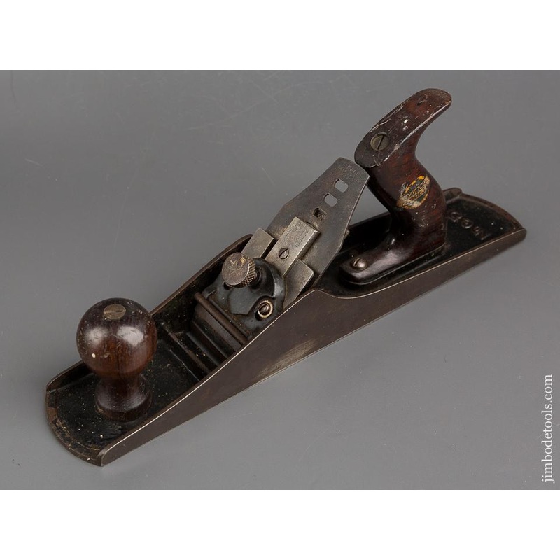 STANLEY NO. G5C GAGE Iron Jack Plane circa 1923-27 with Decal — 83932