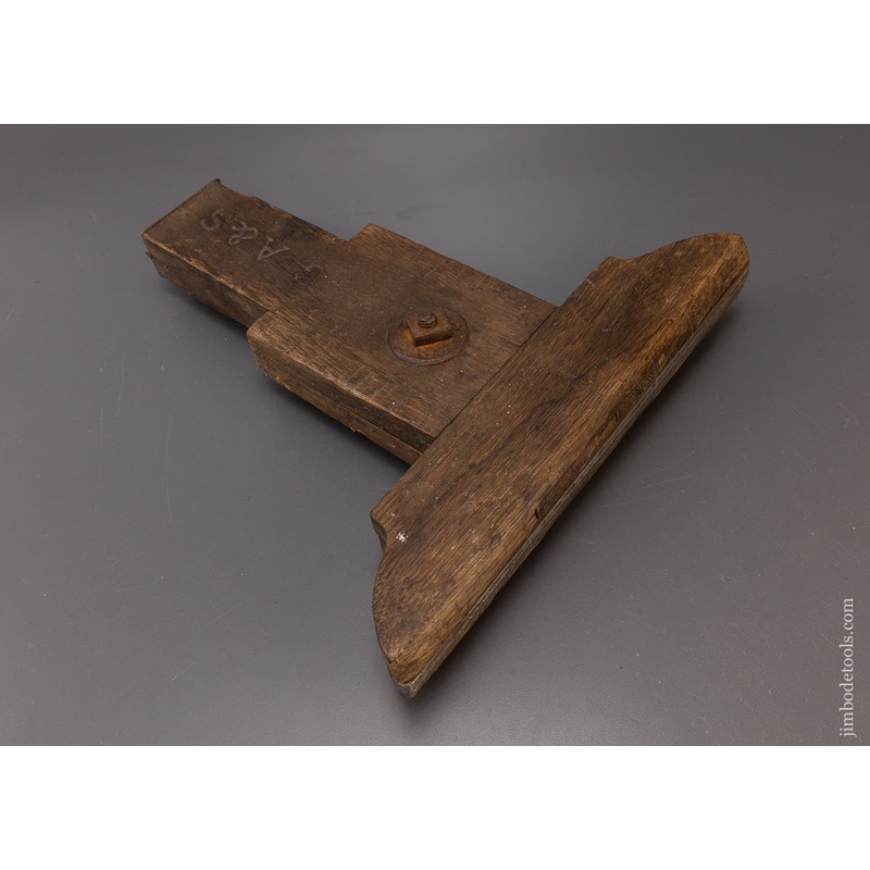 Quarter Sawn Oak Saw Vise with Steel Jaws – 108424