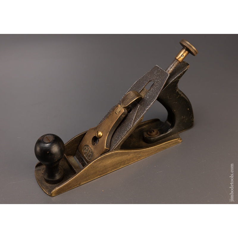 Rare Solid Brass Smooth Plane by GTL – 110417