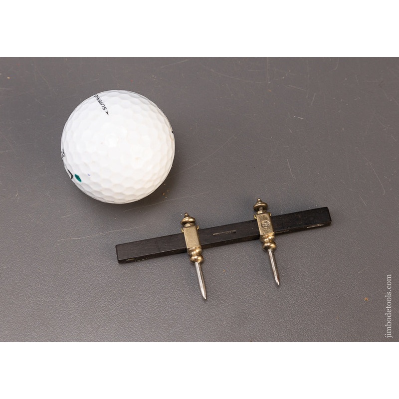 Signed DAVID BROOKSHAW Miniature Trammel Points with Keepers – 110335