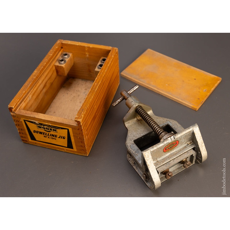 WODEN No. X190 Doweling Jig 100% Complete in Original Box – 110450