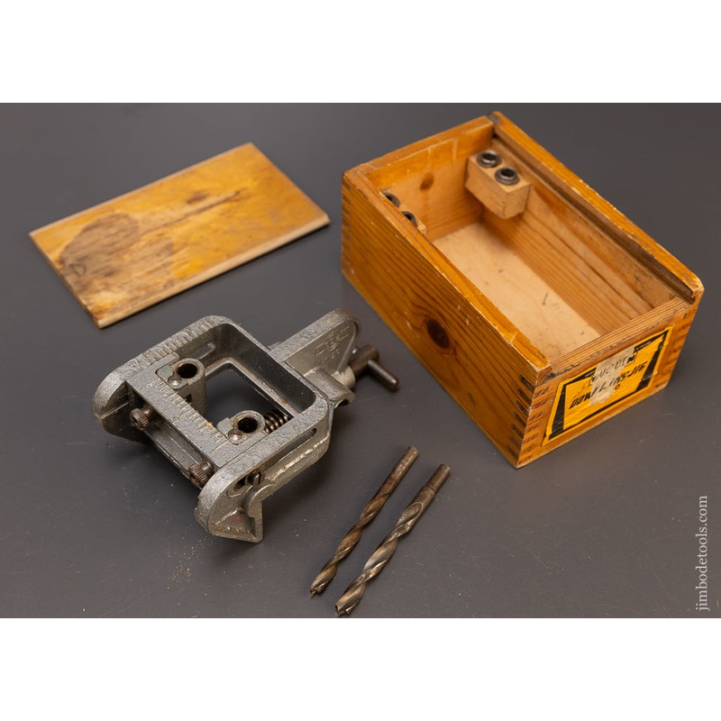 WODEN No. X190 Dowelling Jig 100% Complete in Original Box – 110451