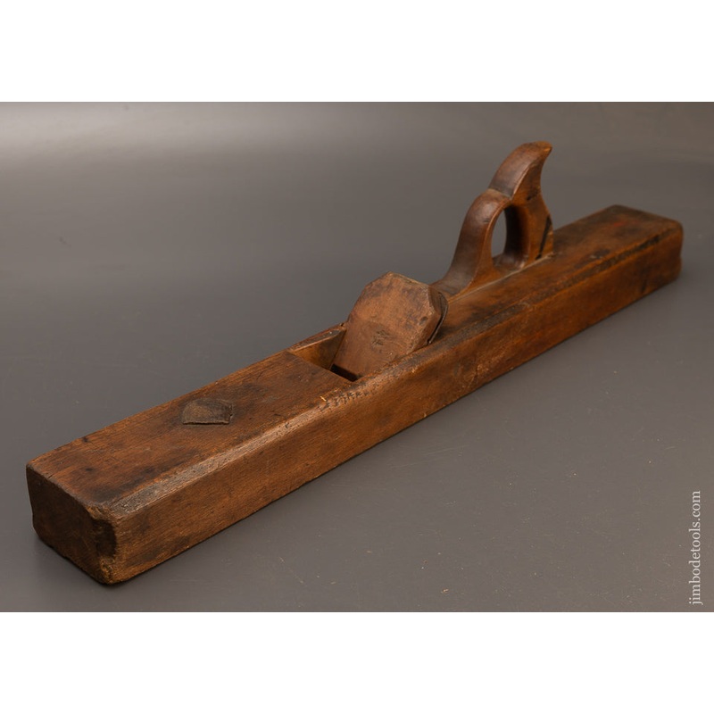 18th Century 26 Inch Jointer Plane with Offset Tote – 110728