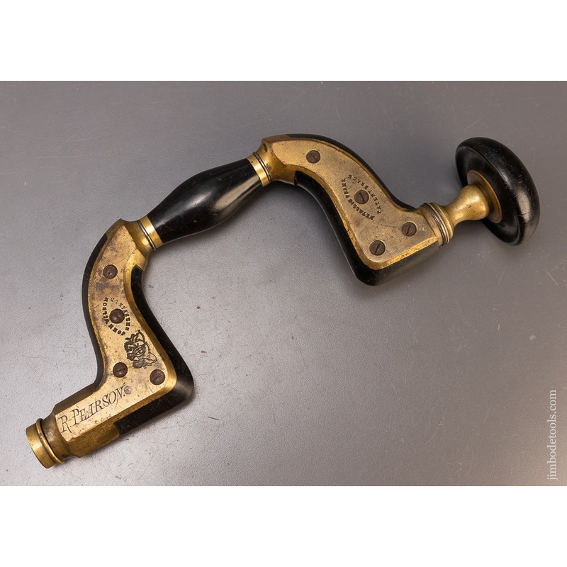 Really Crisp Brass Framed Ebony ULTIMATUM Brace by JOHN WILSON – 110405 – AS OF JAN 29