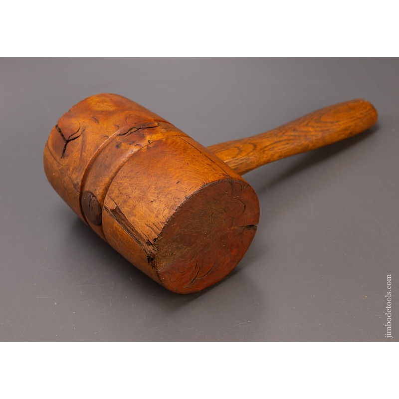 Spectacular 3 Pound Boxwood Mallet – 110526