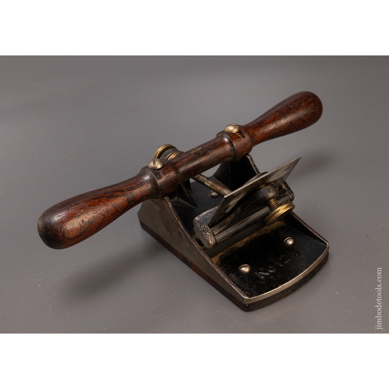 STANLEY No. 12 1/2 Scraper Plane with Rosewood Sole & Original Stanley Blade – 110491