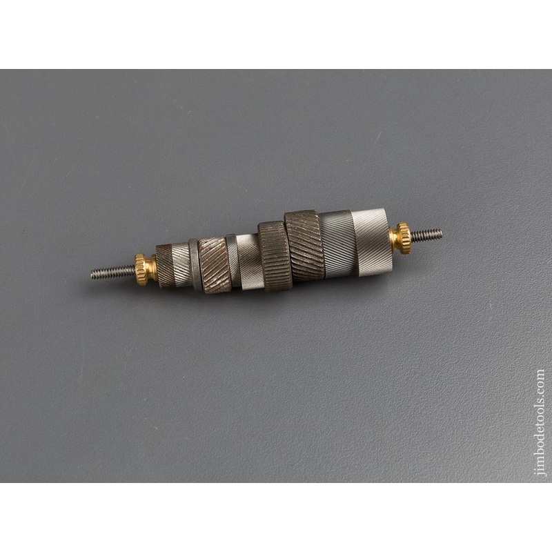 TEN Good Assorted Hardened Knurls for Steel  78402M