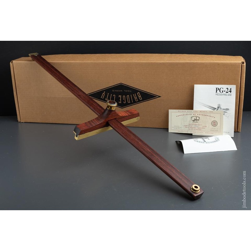 1995 BRIDGE CITY TOOL WORKS PG-24 Panel Gauge Near Mint & Unused in Original Box – 90471
