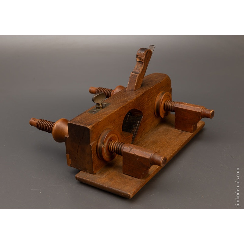 Rare A. CUMMINGS BOSTON Screw Arm Moving Filletster Plane – 110494