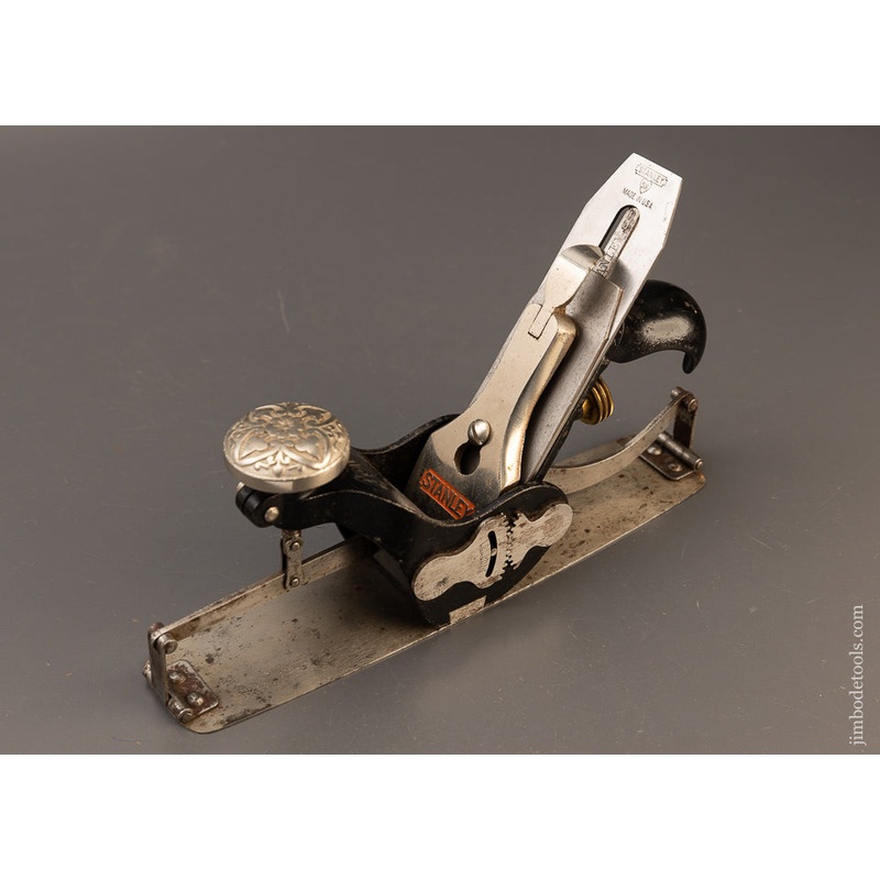 Rare Floral Cap Type 8A STANLEY No. 113 Circular Plane – 110717