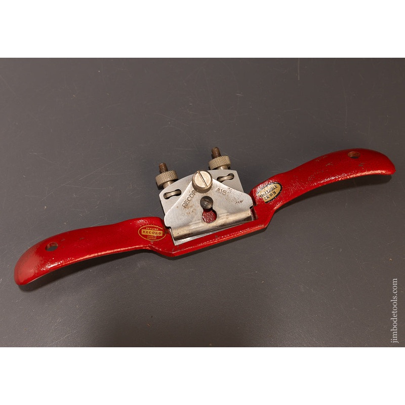 RECORD No. A151 Adjustable Round Bottom Spoke Shave Mint – 110873