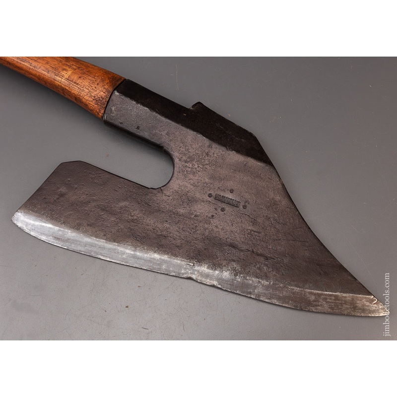 Scarce Signed W. ADDAMS 18th Century Goose Wing Axe – EXCELSIOR 110759 – AS OF FEB 21