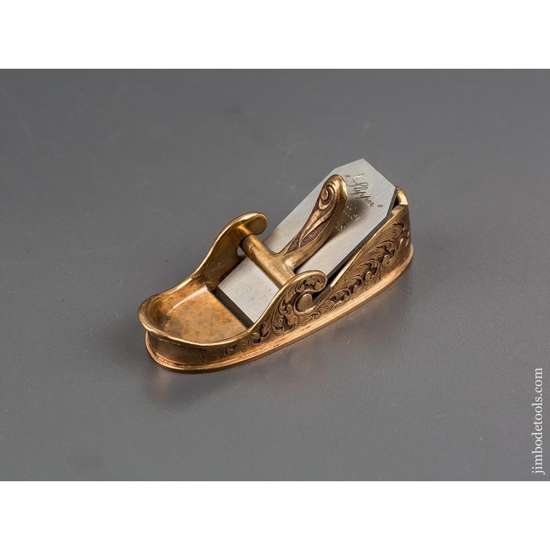 Stunning Ornate Miniature Slipper Plane by PAUL HAMLER – 81424
