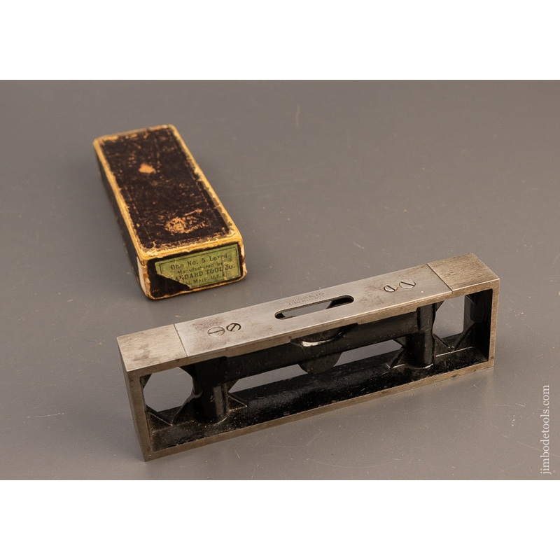 Rare Mint in Box STANDARD TOOL CO. No. 5 Level 6 Inch Size – 110674