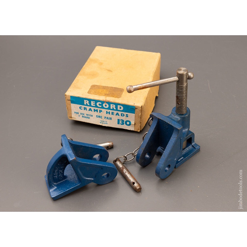 RECORD Cramp Heads No. 130 Mint in Box – 110460