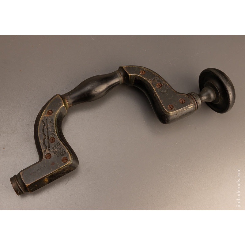 Remarkable MARPLES Ebony & Brass Ultimatum Brace Flawless – 110960