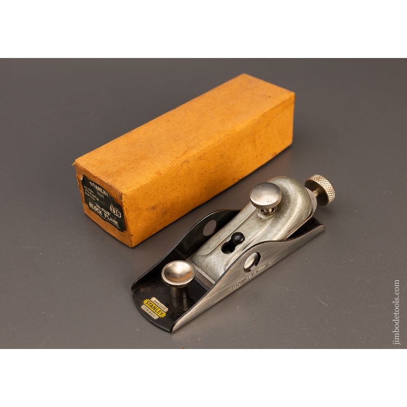 STANLEY NO. 118 Block Plane in its Original Box – 110942