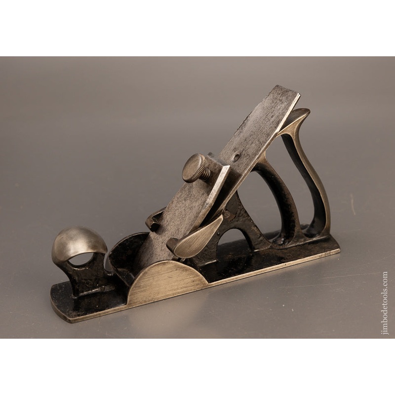 Very Rare 7 1/4 Inch MOSHER PATENT Smooth Plane by BIRMINGHAM PLANE CO. No. 2 Size – EXCELSIOR 110711 – AS OF MAR 8