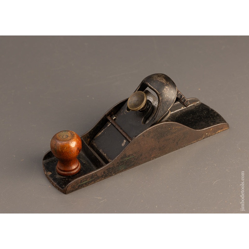 Very Rare MERIDAN MALLEABLE IRON CO. Adjustable Block Plane – 110687