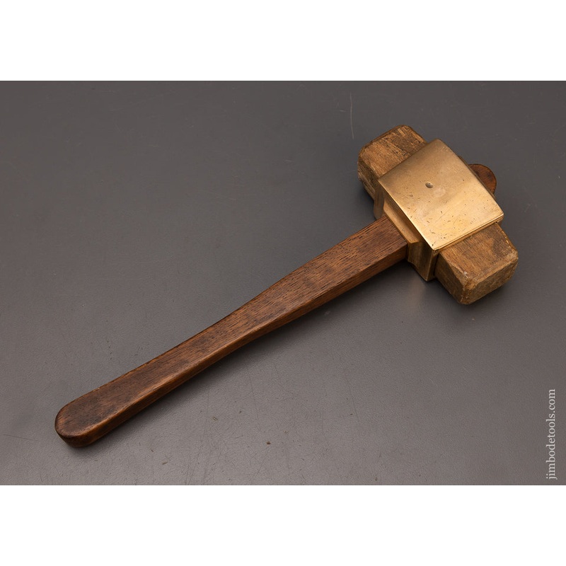 1 1/2 Pound Brass STUDLEY CHEST STYLE Mallet – 111321