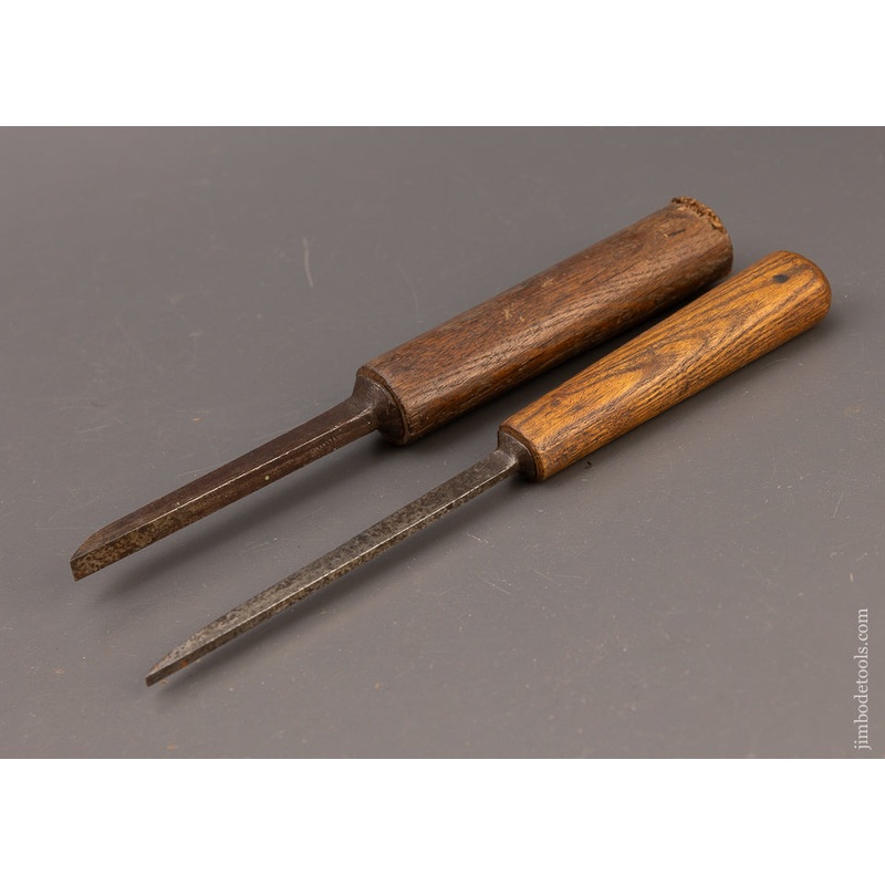 1/8 & 1/4 Inch 18th Century Pig Sticker Mortise Chisels – 109169