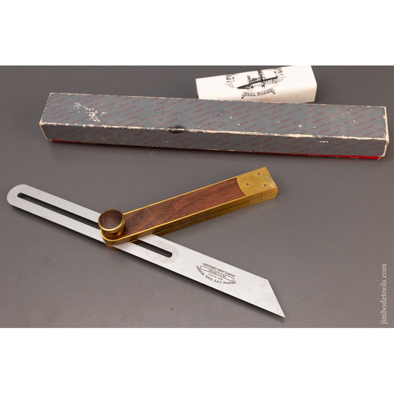 12 1/2 Inch BRIDGE CITY TOOL CO. TB-3 T-Bevel Near Mint in Box – 111117