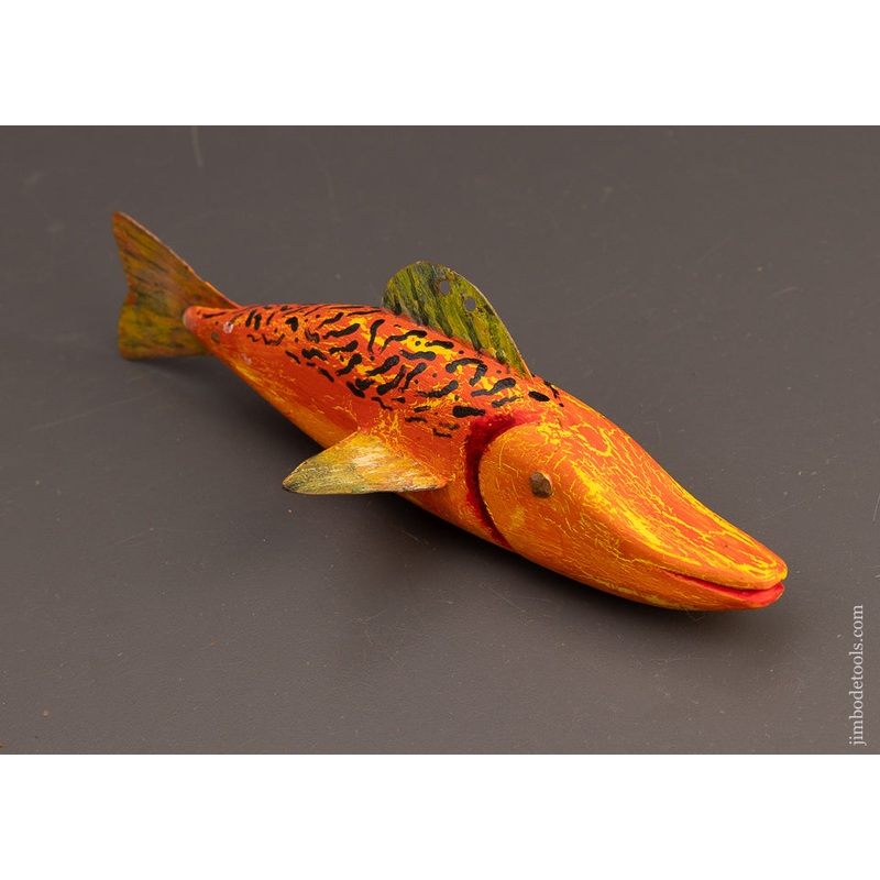 Swimming Fish Decoy by ROBERT LINDNER, Clarence, N.Y. – 111259