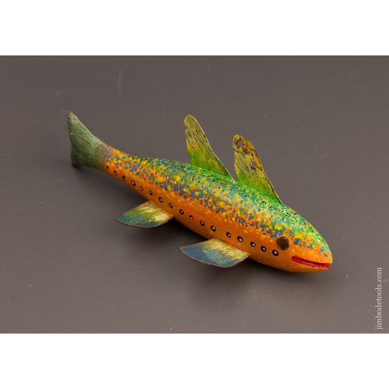 Swimming Fish Decoy by ROBERT LINDNER, Clarence, N.Y. – 111260