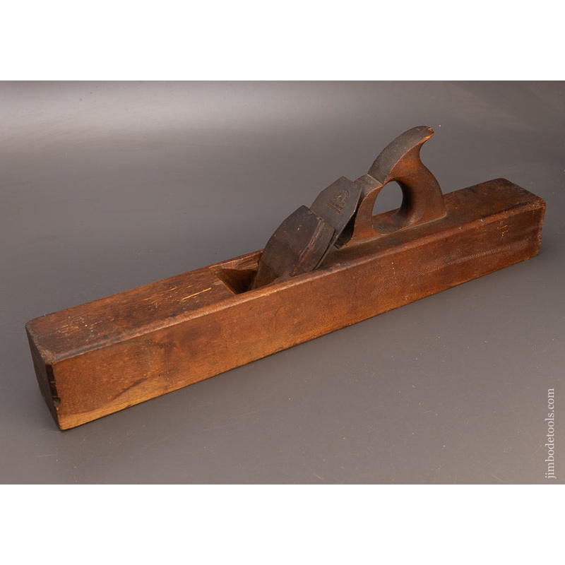 Very Rare 18th Century Bench Plane by I. LINDENBERGER PROVIDENCE – 111240