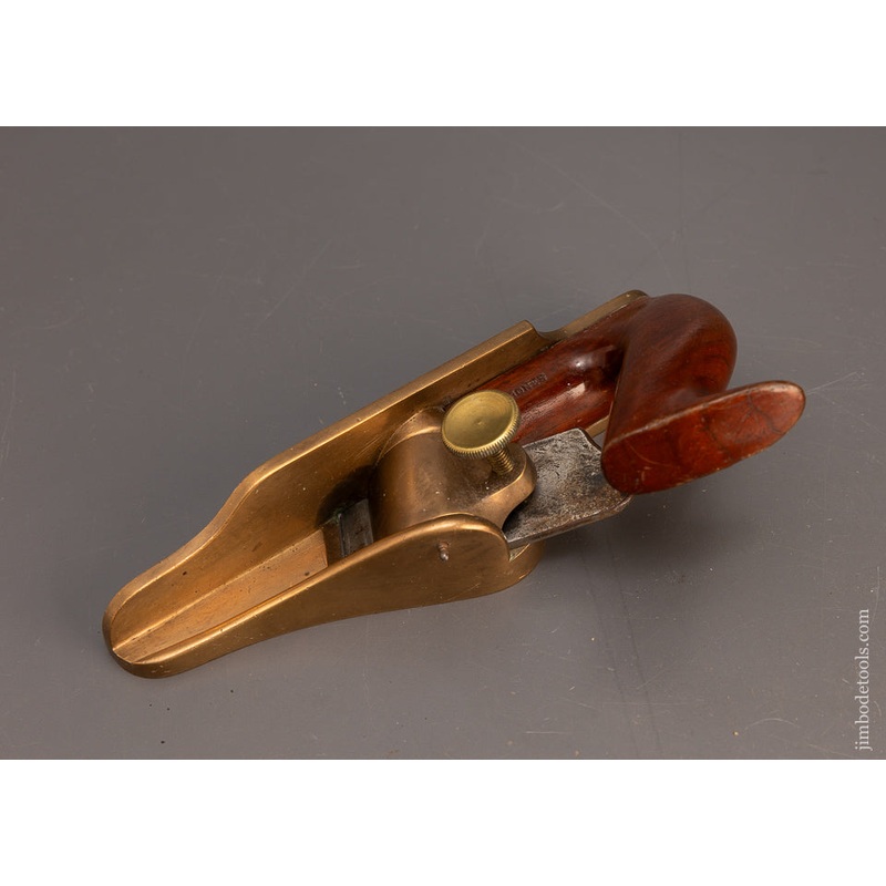 Spectacular Gunmetal Lancashire Pattern Miter Plane Shooting Plane – EXCELSIOR 116003