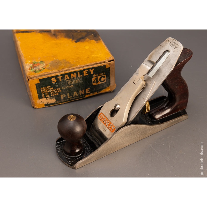 STANLEY No. 4C Smooth Plane in Original Box – 116769