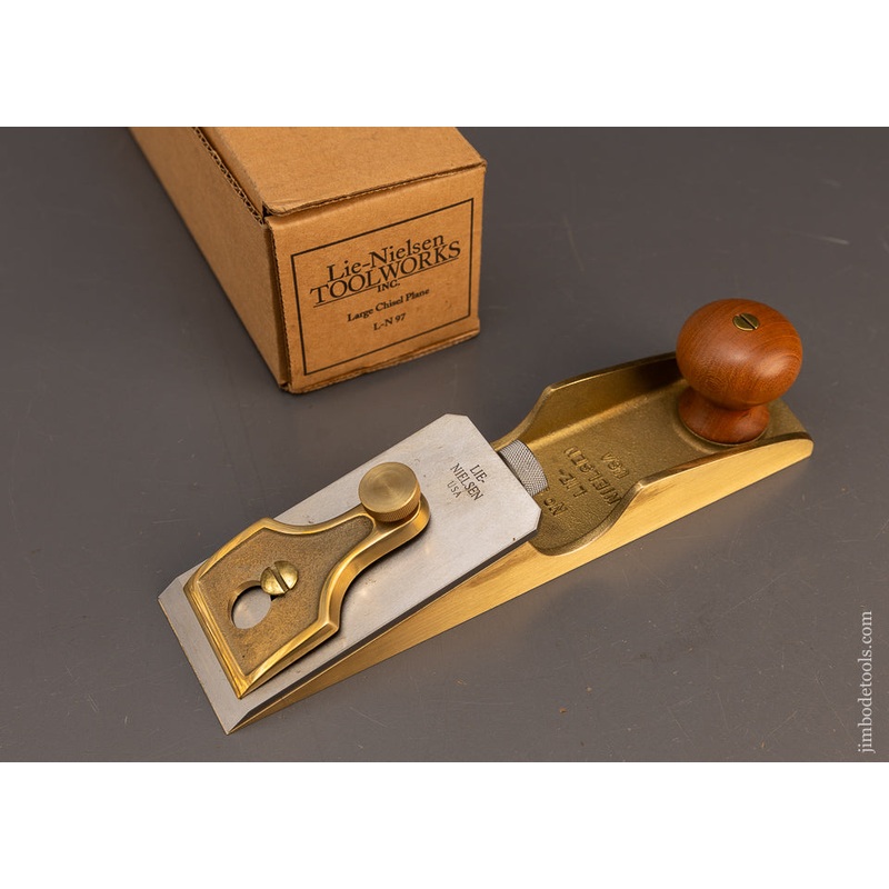 Very Rare Discontinued LIE NIELSEN No. 97 Large Chisel Plane Mint in Box – 116783