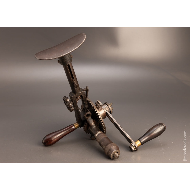 Very Rare MCCLELLAN SOUND BEACH, Ct. Nov. 6, 1900 PATENT Universal Brace & Drill – 115805